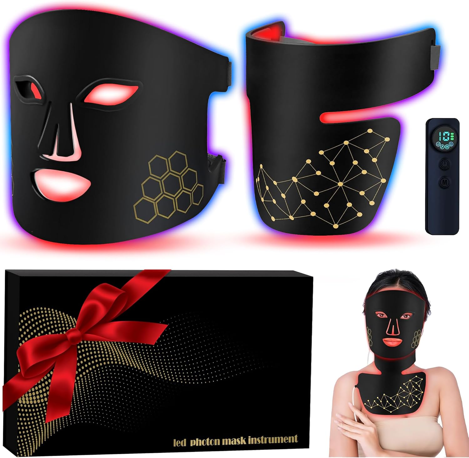 Galvanic Skin Sensor - Red Light Therapy for Face and