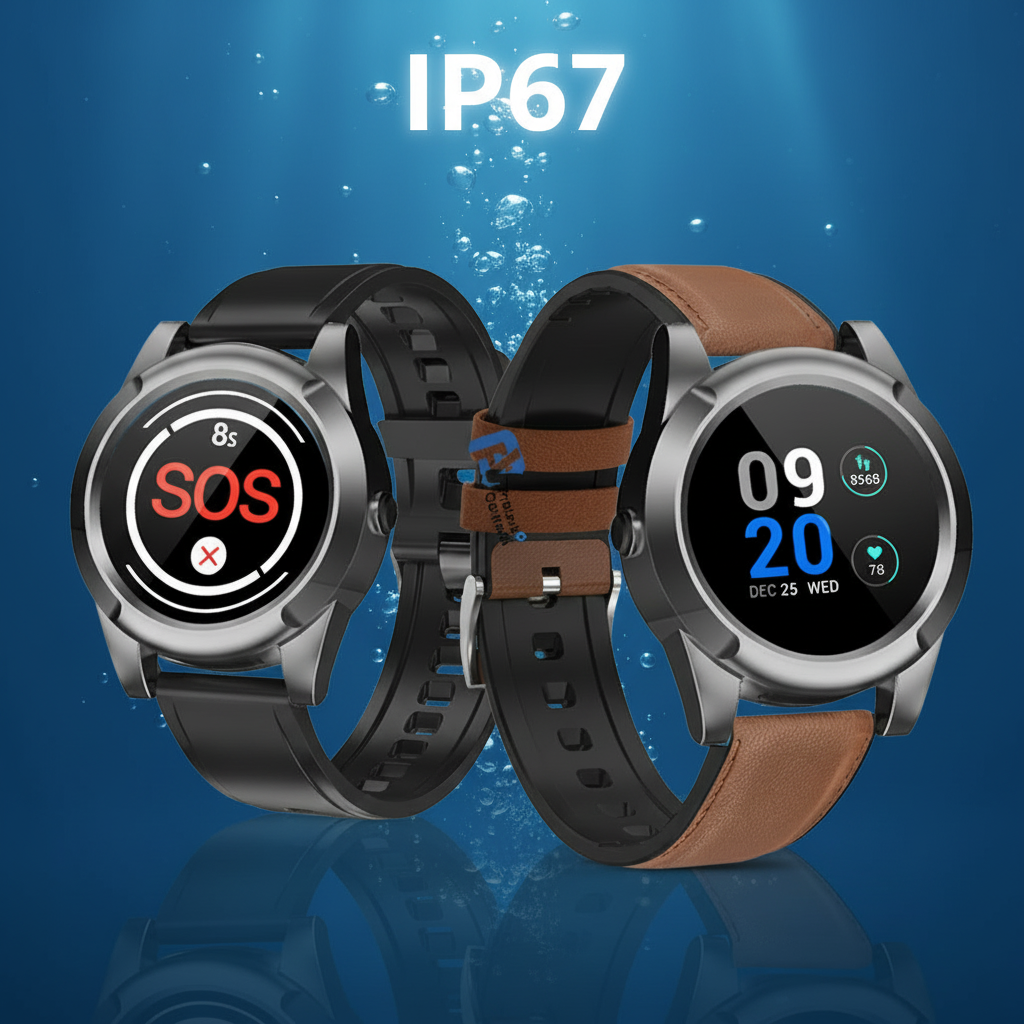 Senior GPS Tracking Smart Watc - Fall Detection Watch recension och pris