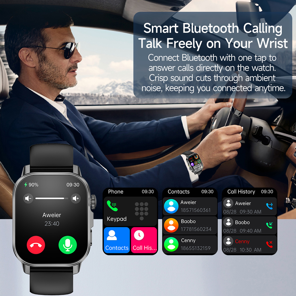 2026 New Model Uric Acid & Lip - Fall Detection Watch recension och pris