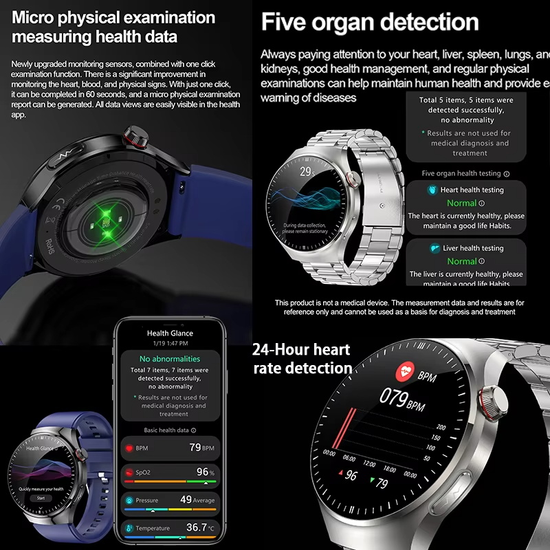 NEW High-Precision Nursing Gra - Fall Detection Watch recension och pris