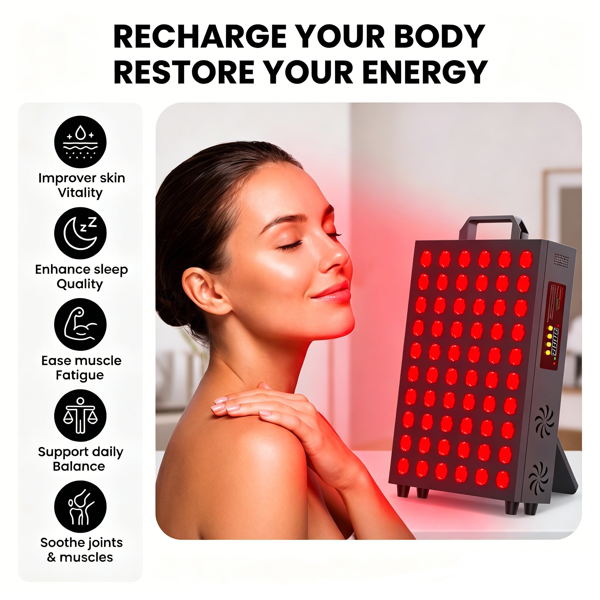 300W Remote Control Led Red Li - Galvanic Skin Sensor recension och pris
