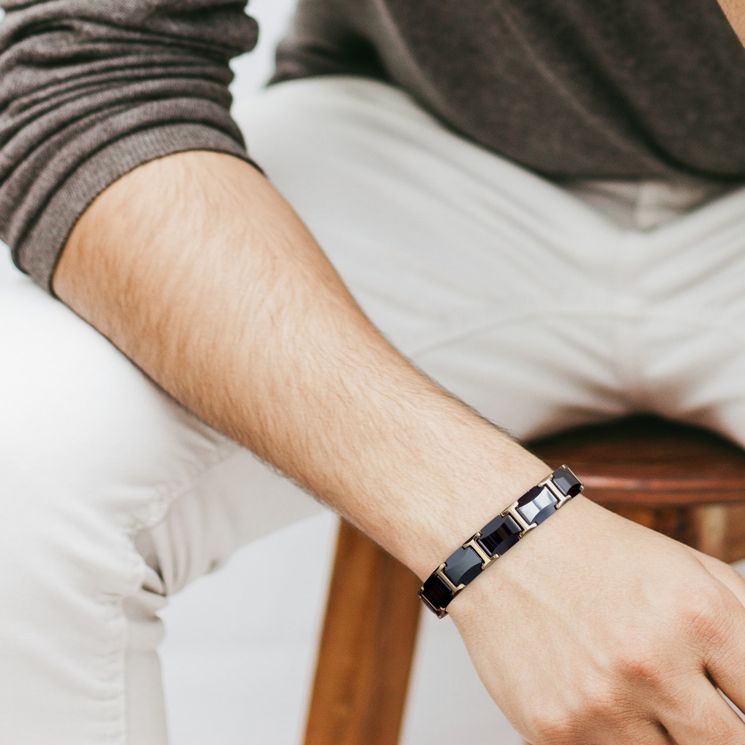 Ceramic Titanium Steel Bracele - Meditation Headband Eeg recension och pris