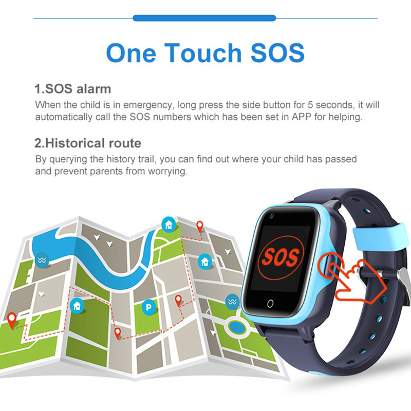 Wonlex Smart Watch Children GP - Fall Detection Watch recension och pris