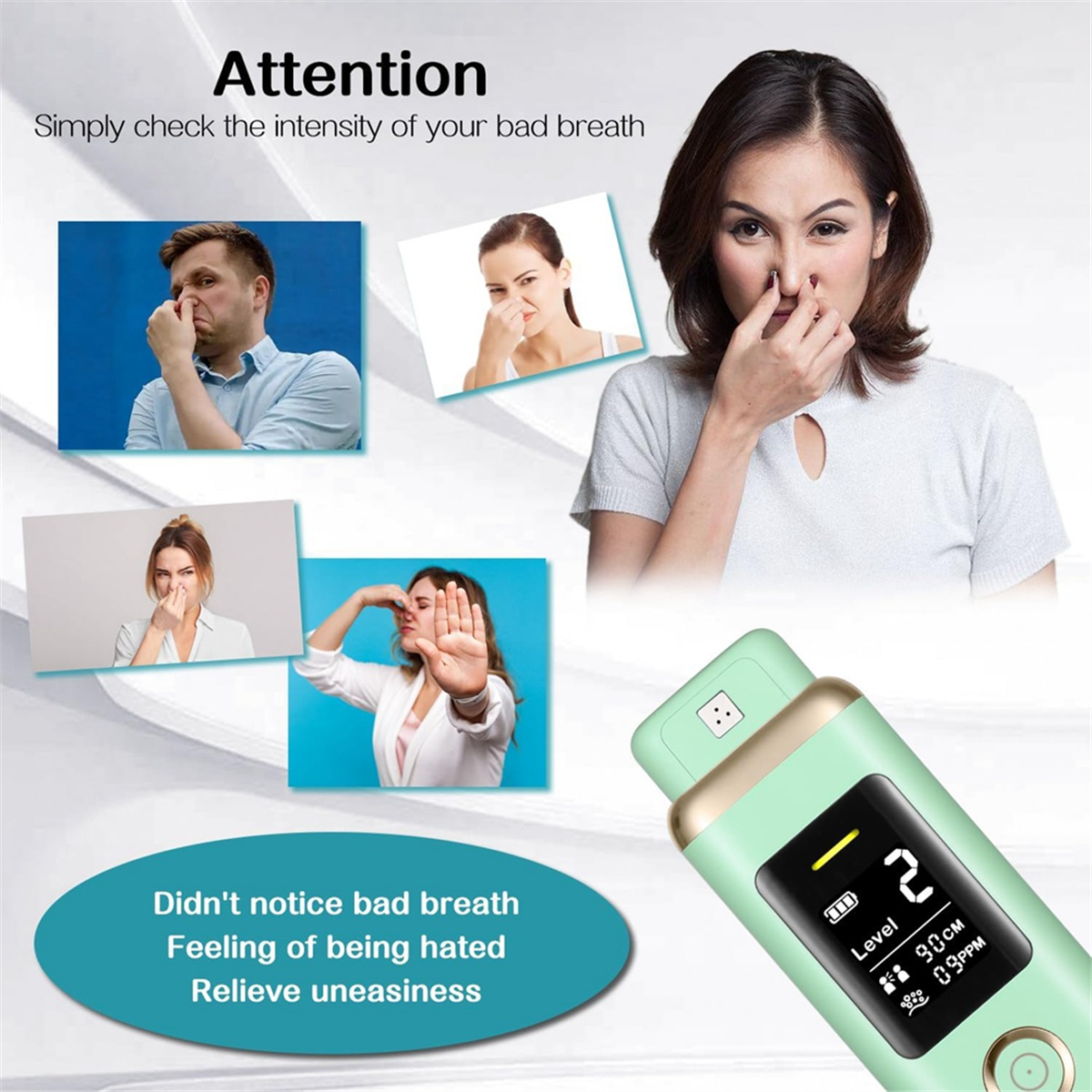 A20M Oral Odor Freshening Rate - Breath Rate Monitor recension och pris