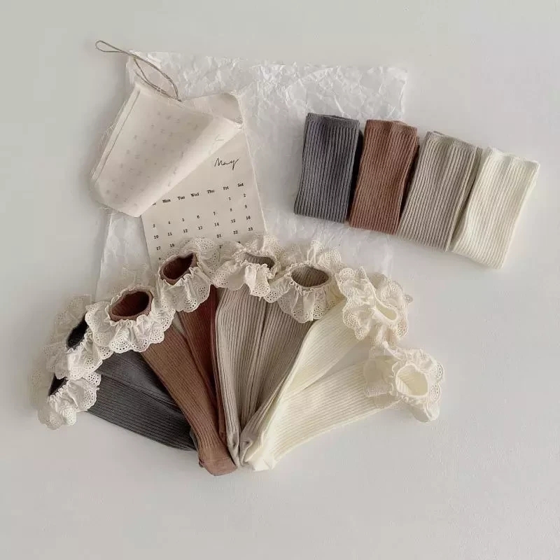 4 Pairs Fashion Baby Girls Ruf - Baby Sock Oximeter recension och pris