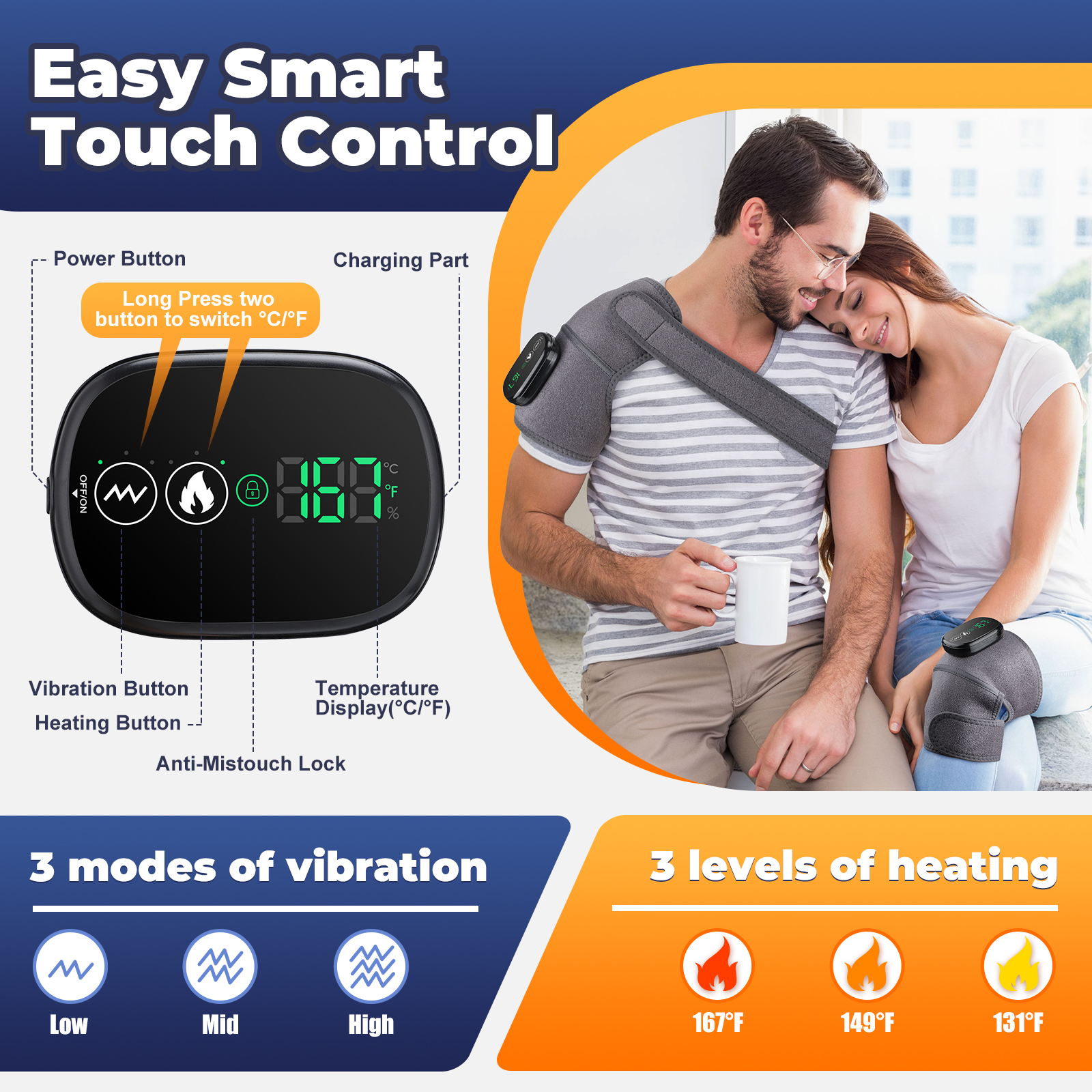 Smart Arthritis Pain Relief He - Smart Knee Wrap recension och pris