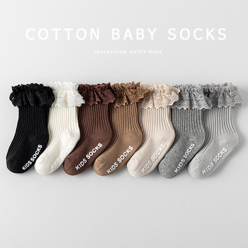 3 Pairs a Lot Spring Baby Knee - Baby Sock Oximeter recension och pris
