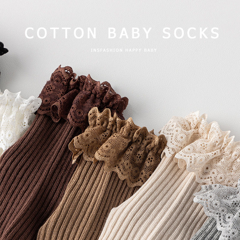 3 Pairs a Lot Spring Baby Knee - Baby Sock Oximeter recension och pris