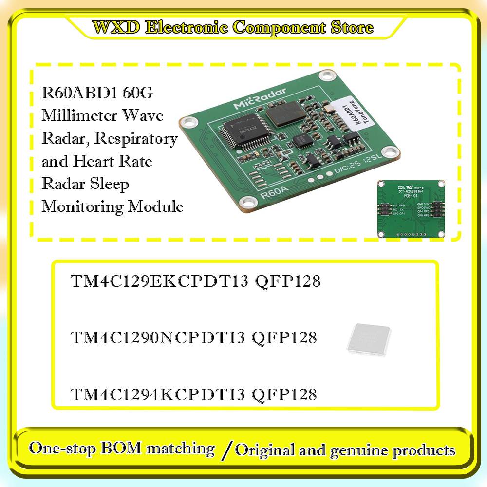 TM4C129EKCPDT13 TM4C1290NCPDTI - Breath Rate Monitor recension och pris