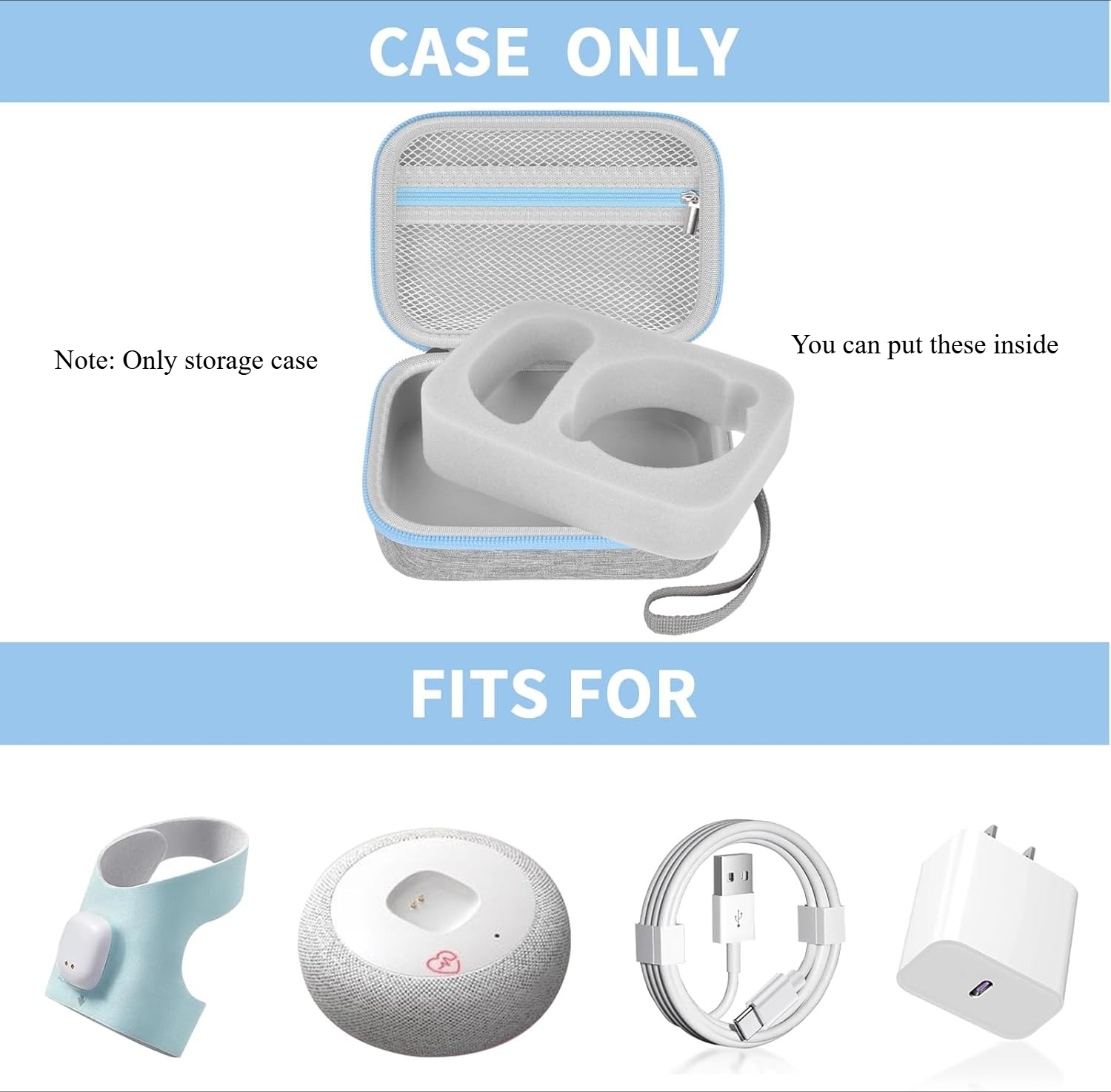 Case Compatible with Eufy Baby - Breath Rate Monitor recension och pris