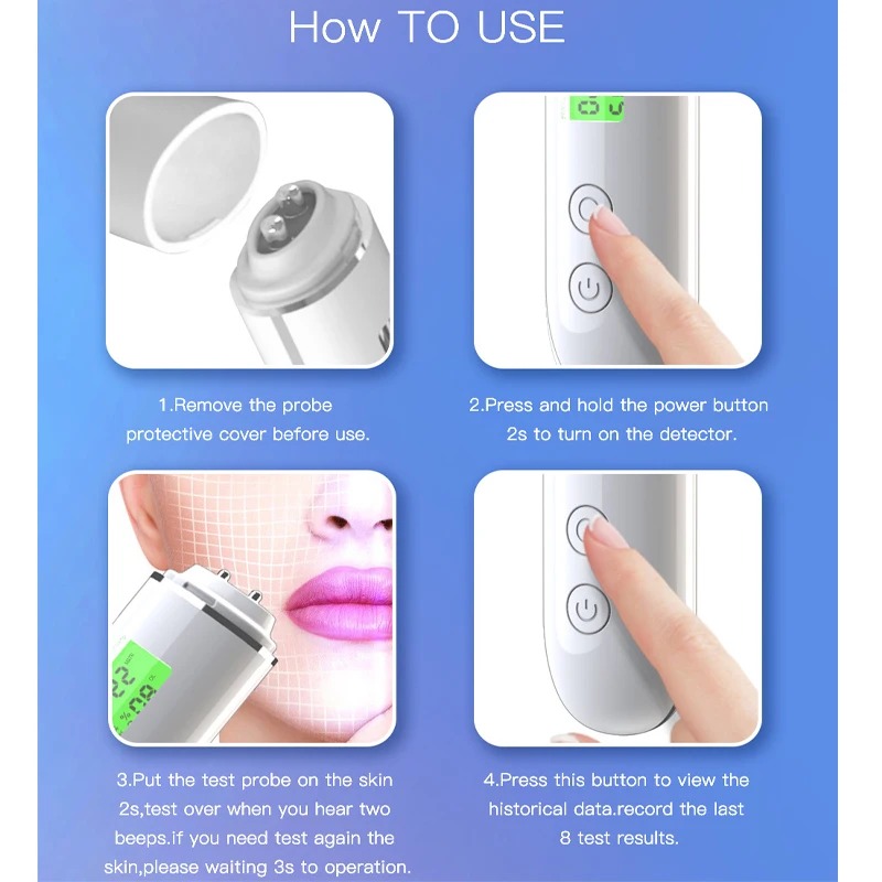 Portable Rechargeable Skin Ana - Galvanic Skin Sensor recension och pris