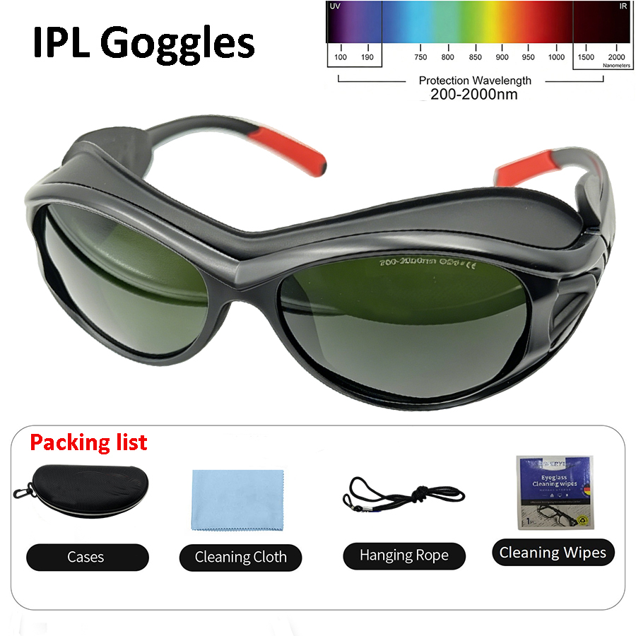 IPL Laser Hair Removal Glasse  - Light Therapy Glasses recension och pris