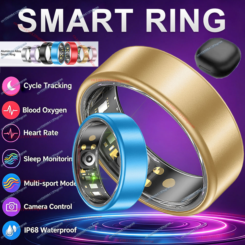 R09 Smart Ring Men Women with  - Temperature Ring Skin recension och pris