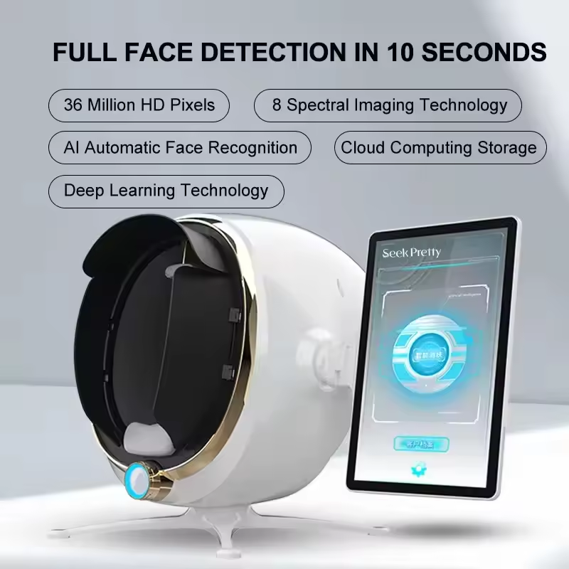 HD Camera 3D Magic Mirror Faci - Galvanic Skin Sensor recension och pris